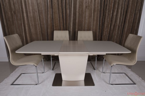 Стол Chicago 120/160 Nicolas капучино